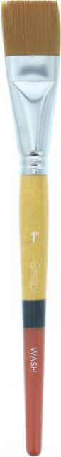 Snap Gold Taklon Wash 1-Inch Short Handle