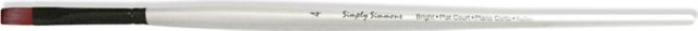SIMPLY SIMMONS BRUSH EXTRA FIRM BRIGHT 4 LONG HANDLE