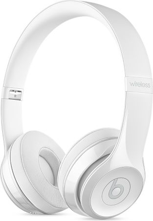 Beats Solo3 Wireless On-Ear Headphones - Gloss White