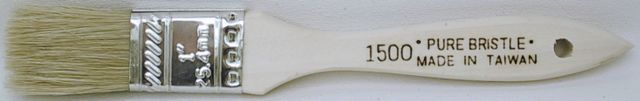 CHIP BRUSH WHT BRSTL 1IN