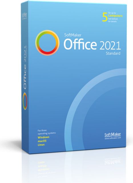 SOFTMAKER OFFICE 21 5U ESD - ONLINE ONLY
