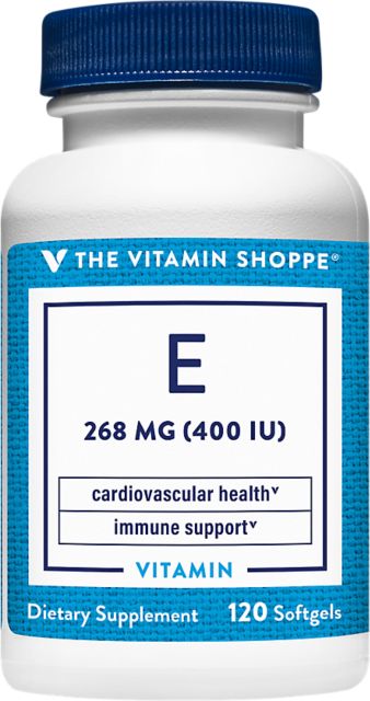 the Vitamin Shoppe  VITAMIN E 400 IU 120 EA